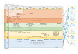 カリキュラム・マップ 初等教育コース〔国際理解教育専攻（小一種）〕
