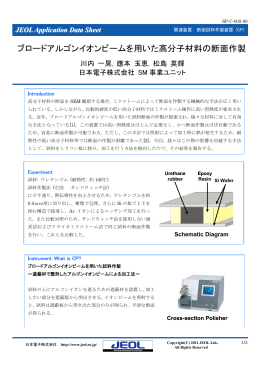 PDF 823KB - 日本電子株式会社