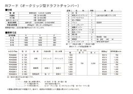 RIフード（オークリッジ型ドラフトチャンバー）