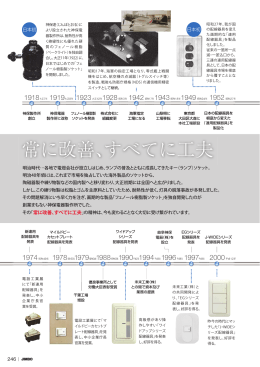 常に改善、すべてに工夫