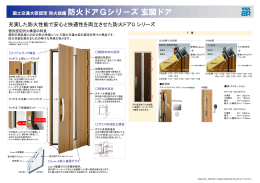 防火ドアGシリーズ玄関ドア