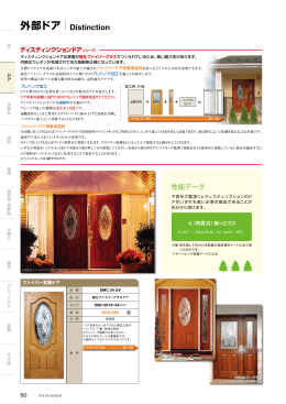 外部ドア Distinction