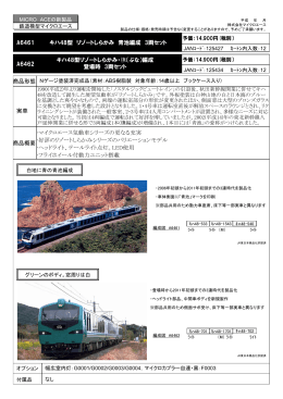 キハ48型 リゾートしらかみ 青池編成 3両セット