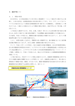 6. 造成干潟（1） 6．1 事業の背景 北九州市は、20世紀初頭より日本の