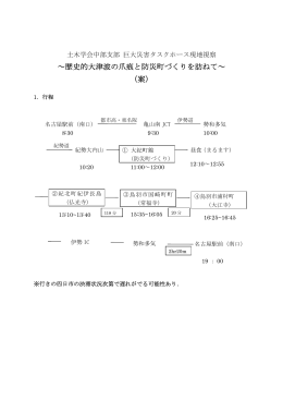 実施行程表