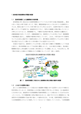 2 1.放射能汚染廃棄物の問題の概要 1.1 放射性物質