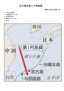 報告 「日中衝突東シナ海海戦」