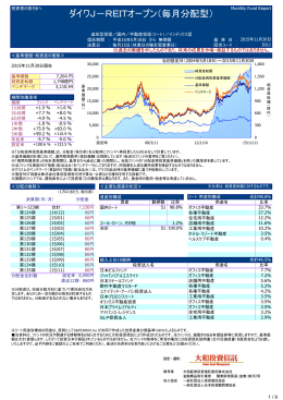 月次レポート - 大和投資信託
