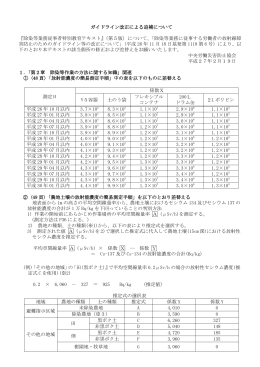 除染等業務従事者特別教育テキスト