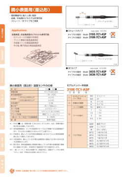 微小表面用（差込形）