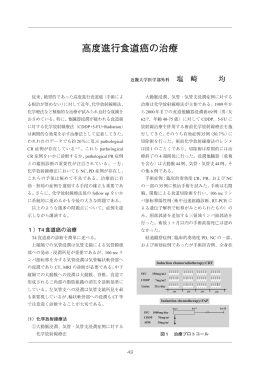 高度進行食道癌の治療 - 日本消化器外科学会