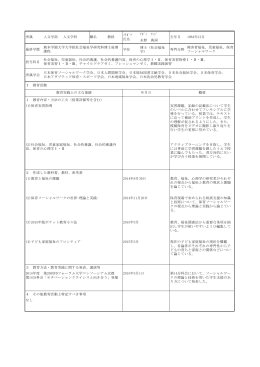 ﾌﾘｶﾞﾅ ﾅｶﾞﾉ ﾃﾝｼﾞ 氏名 永野 典詞 最終学歴 学位 博士（社会福祉 学） 専門