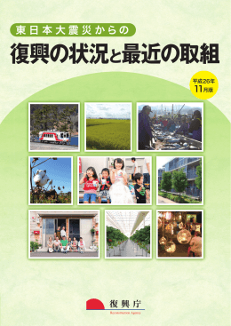 復興の状況と最近の取組