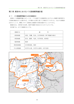 第2章 鳥取市におけるバス路線網再編計画（PDF：3.0MB）