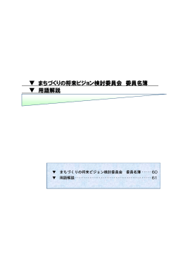 委員名簿・用語解説（PDF形式 454.5KB）