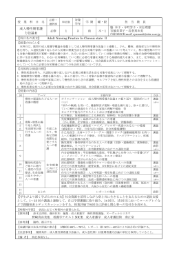 成人慢性期看護 方法論Ⅱ