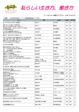 私らしい生き方、働き方