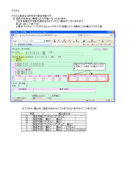 プリズム プリズム指定は2方向まで指定可能です。 注：指定が出来ない
