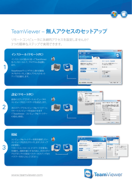 TeamViewer – 無人アクセスのセットアップ