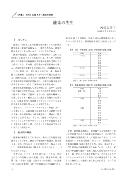 能楽の先生（PDF：355KB）