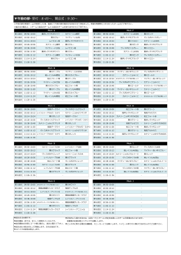 午前の部- 受付：8:45～、開会式：9:30～