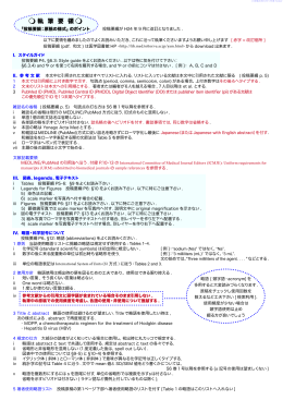 執筆要領