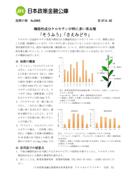 「そうふう」「さえみどり」