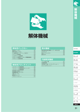 解体機械