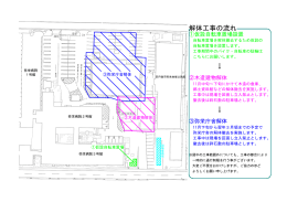 弥栄庁舎等解体撤去工事の流れ（PDF：143KB）