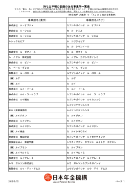 事業所名(カナ)