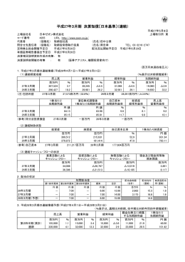 平成27年3月期 決算短信〔日本基準〕（連結）