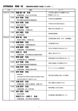 浅尾 慶一郎 先生 金子 秀敏 先生 鈴木 宗男 先生 亀井 静香 先生 浅川