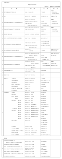 スケジュール - 静岡県高等学校野球連盟