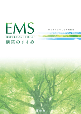 EMS構築のすすめ