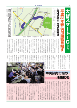 （仮称）大谷スマートIC接続イメージ図