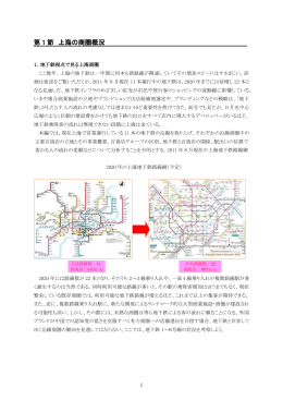 第 1 節 上海の商圏概況
