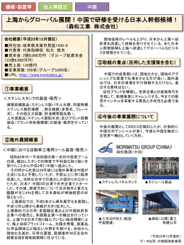 上海からグローバル展開！中国で研修を受ける日本人幹部候補！