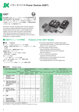 パワーデバイス/Power Devices (IGBT)