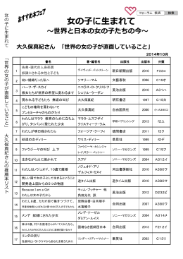 メッセージと選書 - 横浜市女性協会