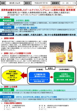 長野県産霊芝を活用したビールテイストノンアルコール飲料の製造・販売