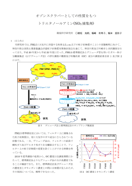 オゾンスクラバーとしての性質をもつ トリエタノールアミン(NO2