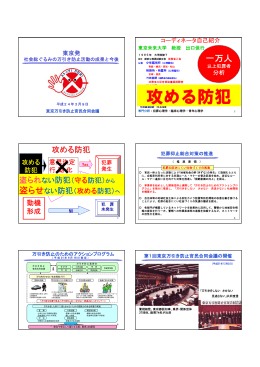 攻める防犯