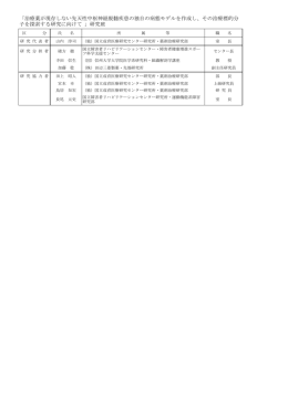 「治療薬が現存しない先天性中枢神経脱髄疾患の独自の病態モデルを