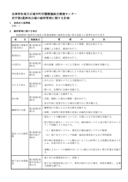 会津若松地方広域市町村圏整備組合環境センター 沼平第2最終処分場