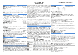 チュニジア共和国 概況 （Republic of Tunisia)