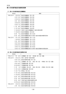 第4次糸満市総合計画策定経緯 （PDF 555KB）
