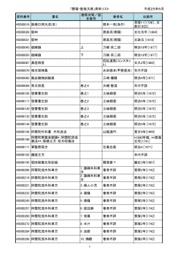 資料リストはこちら