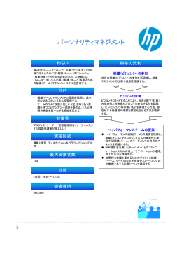 パーソナリティマネジメント