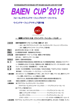 フォーミュラウインドサーフィンプロツアーファイナル ウインドサーフィン