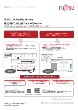 FUJITSU Embedded System REVORECT APL QRライター